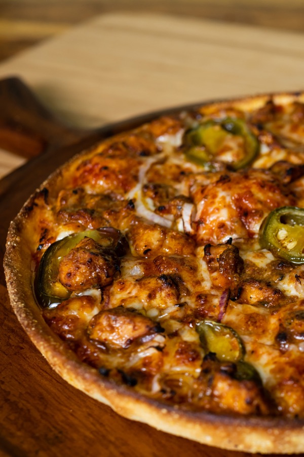 Barbecue pizza