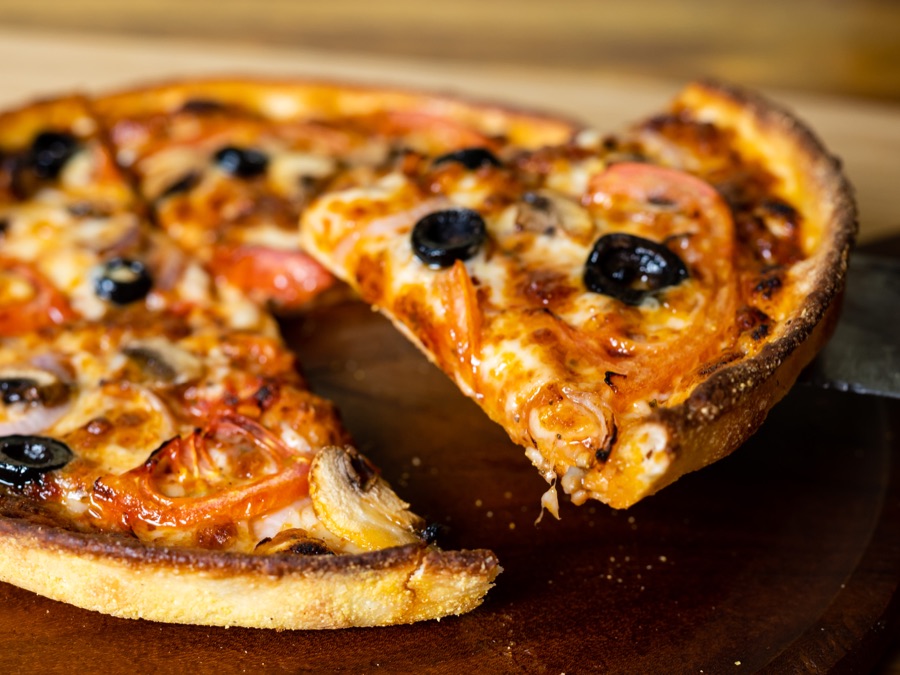 Spanish pizza